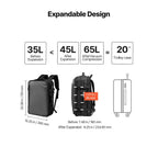 Aero Compress - Ultimate Expandable Compression Backpack